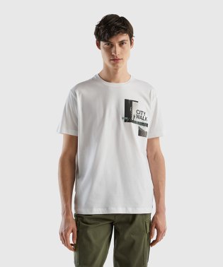 BENETTON (mens)/シティデザイン半袖Tシャツ・カットソー/505206161