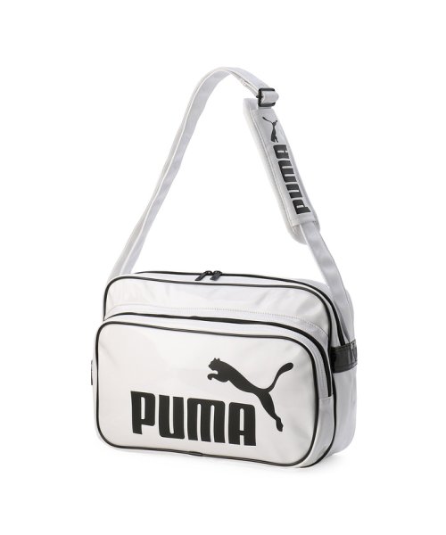 PUMA(PUMA)/ユニセックス トレーニング PU ショルダー M 23L/PUMAWHITE-PUMABLACK