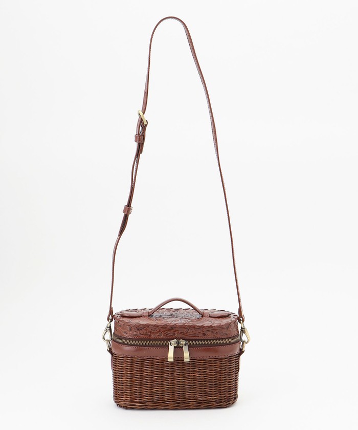 GRACECONTINENTAL BasketVCbag ダークブラウン F GRACECONTINENTAL BasketVCbag ダークブラウン F