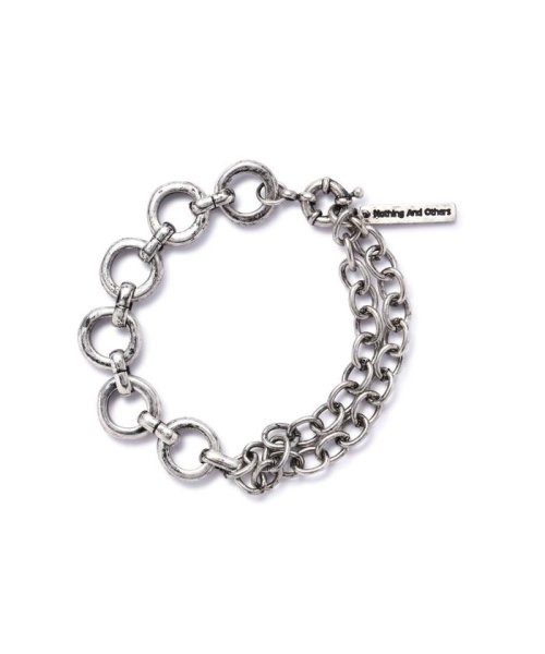 RoyalFlash(ロイヤルフラッシュ)/Nothing And Others/ナッシングアンドアザーズ/Ring point chain Bracelet/シルバー