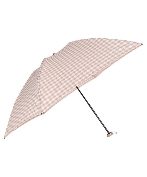 ai:u(アイウ)/アイウ ai:u 折りたたみ傘 雨傘 折り畳み傘 メンズ レディース 軽量 コンパクト UMBRELLA 1AI 17040/ベージュ系1
