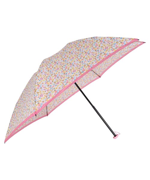 ai:u(アイウ)/アイウ ai:u 折りたたみ傘 雨傘 折り畳み傘 メンズ レディース 軽量 コンパクト UMBRELLA 1AI 17040/ピンク系2