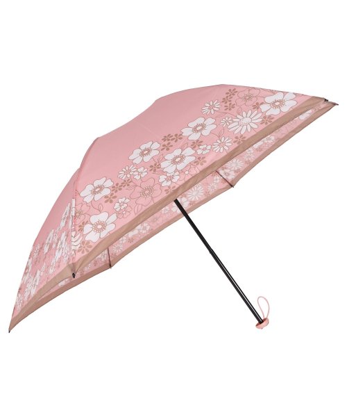 ai:u(アイウ)/アイウ ai:u 折りたたみ傘 雨傘 折り畳み傘 メンズ レディース 軽量 コンパクト UMBRELLA 1AI 17040/ライトピンク