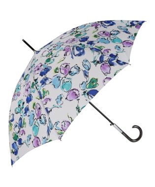 JILL STUART/ジルスチュアート JILLSTUART 長傘 雨傘 ジャンプ傘 レディース 60cm 軽量 ブルー ピンク マルチ 1JI11042/505220998