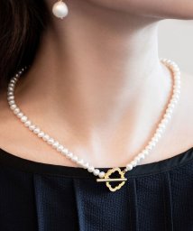 TOCCA(TOCCA)/OPEN CLOVER PEARL NECKLACE 淡水パール 2WAYネックレス/ゴールド系