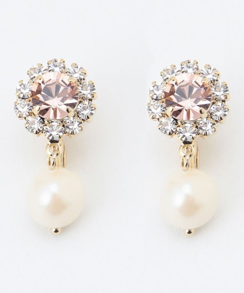 TOCCA(TOCCA)/BIJOUX PEARL EARRINGS イヤリング/ピンク系