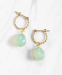 TOCCA/【WEB限定】LEGAME PIERCED EARRINGS S K10 天然石 ピアス S/505221796