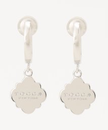 TOCCA(TOCCA)/LOGO CLOVER HOOP EARRINGS イヤリング/シルバー系