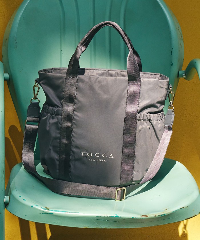 【美品 送料込】TOCCA バッグ ベージュ