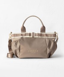 TOCCA(TOCCA)/DUAL RIBBON NYLON TOTE M トートバッグ M/ベージュ系