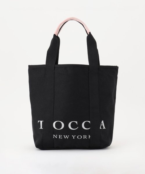 TOCCA(TOCCA)/【WEB限定＆一部店舗限定】【A4サイズ対応】BIG TOCCA TOTE L トートバッグ L/ブラック系1