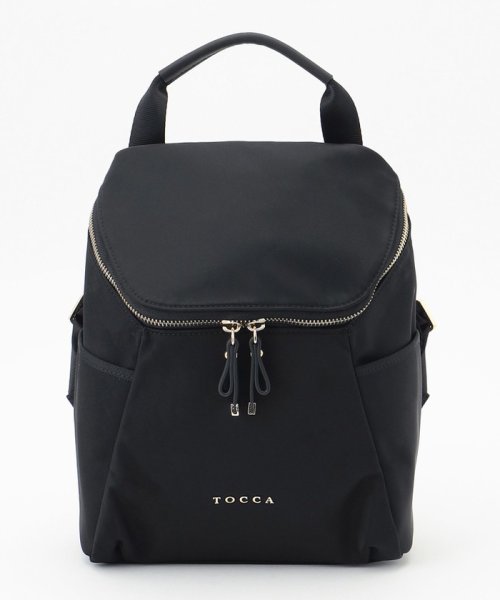 TOCCA(TOCCA)/TETRA BACKPACK M リュックサック M/ブラック系