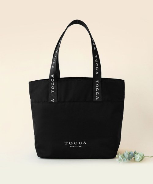 TOCCA(TOCCA)/【WEB＆一部店舗限定】CIELO LOGO TOTE トートバッグ/ブラック系