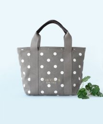 TOCCA(TOCCA)/【WEB＆一部店舗限定】TOCCA DOT CANVAS TOTE トートバッグ/ライトグレー系