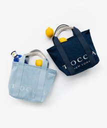 TOCCA(TOCCA)/【WEB＆一部店舗限定】BIG TOCCA DENIM TOTE トートバッグ/サックスブルー系