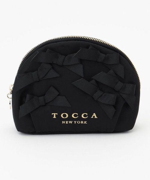 TOCCA(TOCCA)/OCTUPLE RIBBON POUCH ポーチ/ブラック系