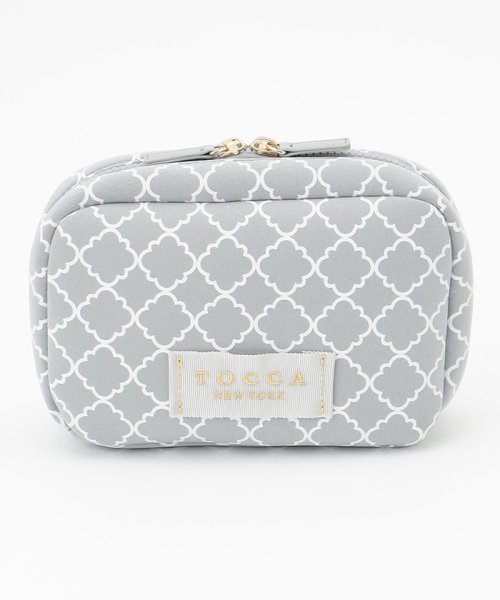 TOCCA(TOCCA)/【WEB限定】COSTA POUCH ポーチ/ライトグレー系