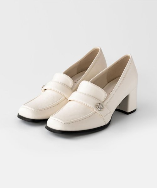 TOCCA(TOCCA)/BIJOUX LOAFER SHOES ローファーシューズ/ホワイト系