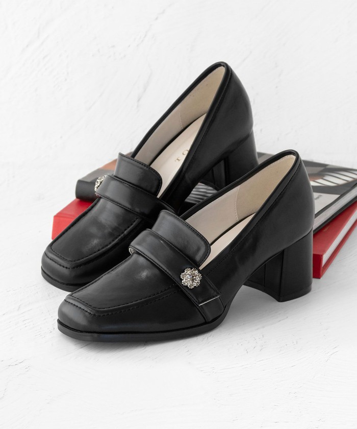 セール】BIJOUX LOAFER SHOES ローファーシューズ(505222192) | TOCCA