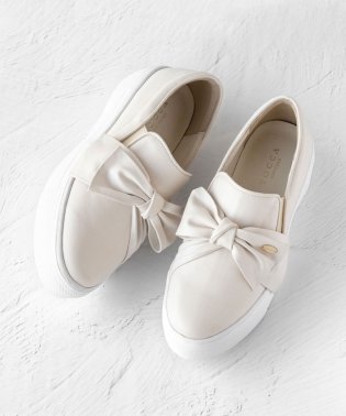 TOCCA/【晴雨兼用】【軽量】NUANCE RIBBON SNEAKERS スニーカー/505222201