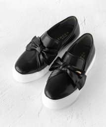 TOCCA(TOCCA)/【晴雨兼用】【軽量】NUANCE RIBBON SNEAKERS スニーカー/ブラック系