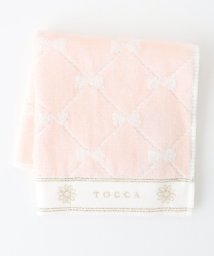 TOCCA(TOCCA)/【TOWEL COLLECTION】CHECKER RIBBON TOWELCHIEF タオルチーフ/ピンク系