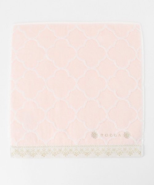 TOCCA(TOCCA)/【TOWEL COLLECTION】CHECKER CLOVER TOWELCHIEF ハンドタオル/ピンク系
