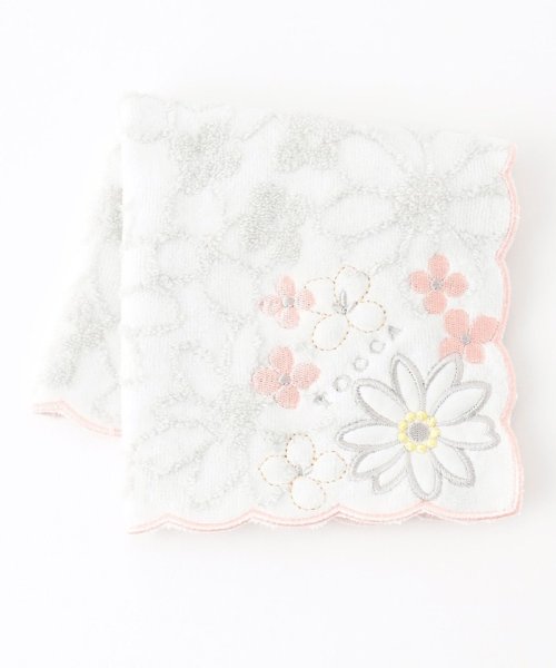 TOCCA(TOCCA)/【TOWEL COLLECTION】DAISY GARDEN TOWELCHIEF タオルチーフ/ホワイト系