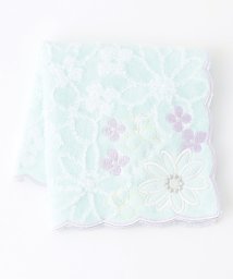 TOCCA(TOCCA)/【TOWEL COLLECTION】DAISY GARDEN TOWELCHIEF タオルチーフ/スカイブルー系