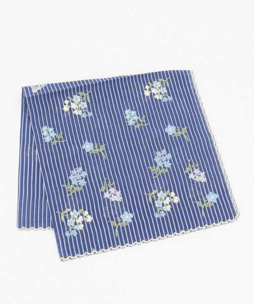 TOCCA(TOCCA)/【HANDKERCHIEF COLLECTION】LITTLE BOUQUET HANDKERCHIEF ハンカチ/ネイビー系