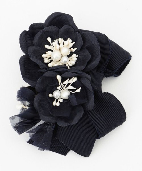 TOCCA(TOCCA)/ATELIER SENKA FLOWER CORSAGE コサージュ/ネイビー系