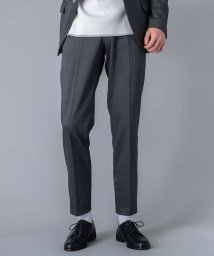 ABAHOUSE(ABAHOUSE)/【セットアップ対応/FLEX PANTS】バック ッシュ モクロディー スラック/チャコールグレー