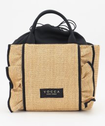 TOCCA(TOCCA)/TRIM WAVES BASKET かごバッグ/ブラック系