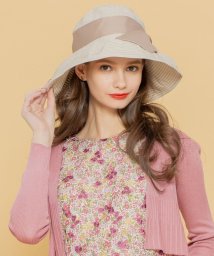 TOCCA(TOCCA)/【UV90%カット・吸水速乾・抗菌防臭・洗える・サイズ調整可】GROSGRAIN RIBON HAT 帽子/ベージュ系