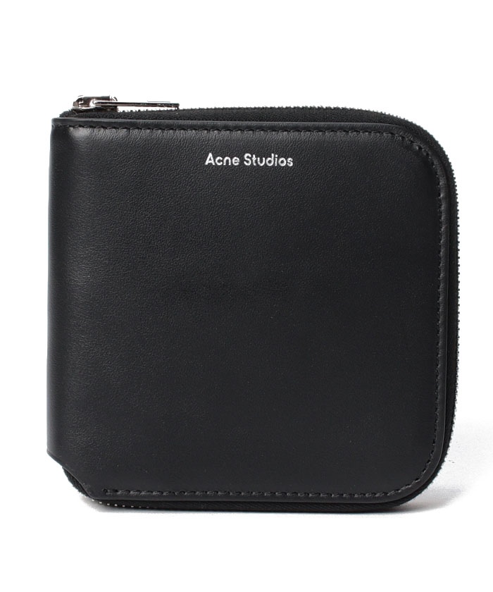 【ACNE STUDIOS】アクネストゥディオズ ジッパーウォレット ラウンドファスナー二つ折り財布 FN－UX－SLGS000115