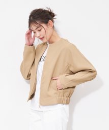 MICA&DEAL/no collar zip blouson/505199157