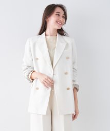 MICA&DEAL(マイカアンドディール)/double jacket/OFF WHITE