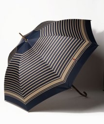 POLO RALPH LAUREN(umbrella)(ポロラルフローレン（傘）)/傘　ツイルボーダー/ネイビーブルー