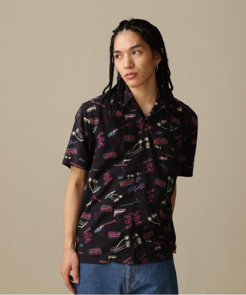 AVIREX(AVIREX)/AVIATOR'S DINER ALOHA SHIRT / アヴィエーターズ ダイナー アロハシャツ/ブラック