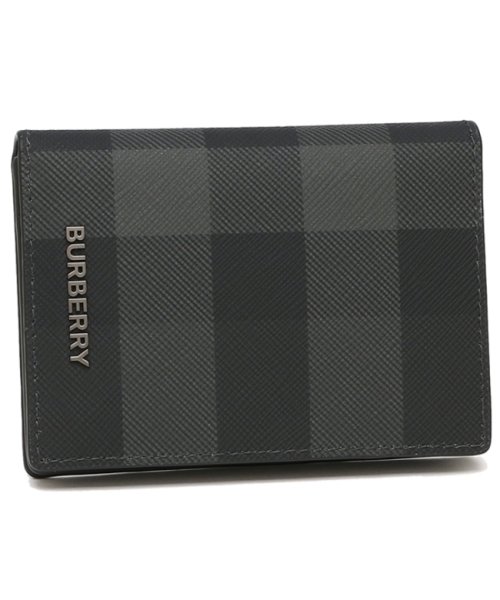 BURBERRY(バーバリー)/バーバリー カードケース フリント ブラック メンズ BURBERRY 8064606 A1208/その他