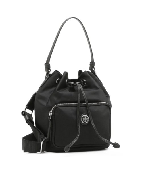 TORY BURCH(トリーバーチ)/トリーバーチ ハンドバッグ ヴァージニア バケットバッグ ブラック レディース TORY BURCH 134652 001/その他