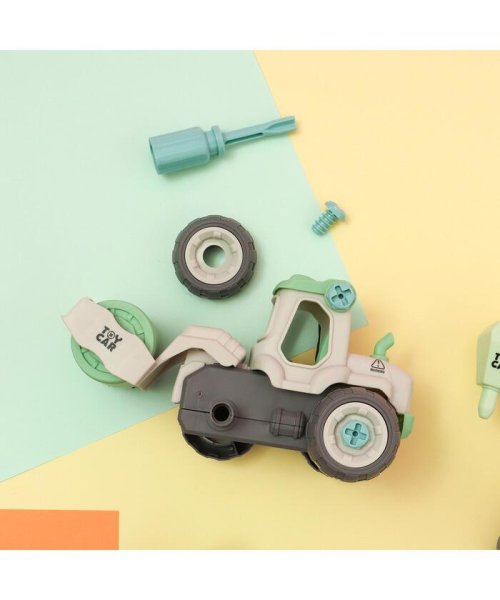  FO TOYBOX(エフオートイボックス)/DIY TOY CARS 2/ライトグレー