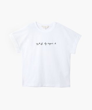 To b. by agnes b./WT13 TS マカロンロゴTシャツ/505197140