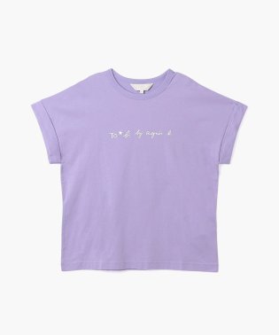 To b. by agnes b./WT13 TS マカロンロゴTシャツ/505197142