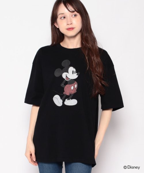 PAL OUTLET(パル　アウトレット)/【Kastane】MICKEY TEE/ブラック