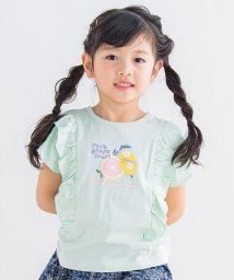 Noeil aime BeBe(ノイユ　エーム　べべ)/フリルレモンTシャツ (80~130cm)/グリーン