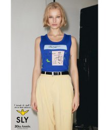 SLY(スライ)/（What it isNt）x SLY KNIT トップス/BLU