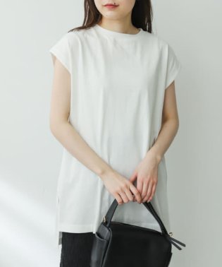 SENSE OF PLACE by URBAN RESEARCH/シルケットフレンチスリーブチュニックTシャツ/505226790