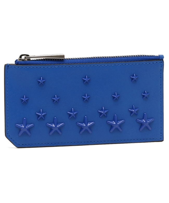 新品JimmyChoo CASEY AOR ULTRAVIOLET カードケース-