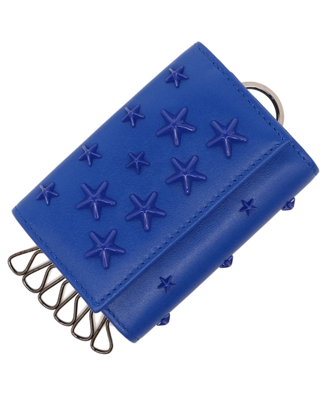 セール】ジミーチュウ キーケース ホーウィック ブルー メンズ